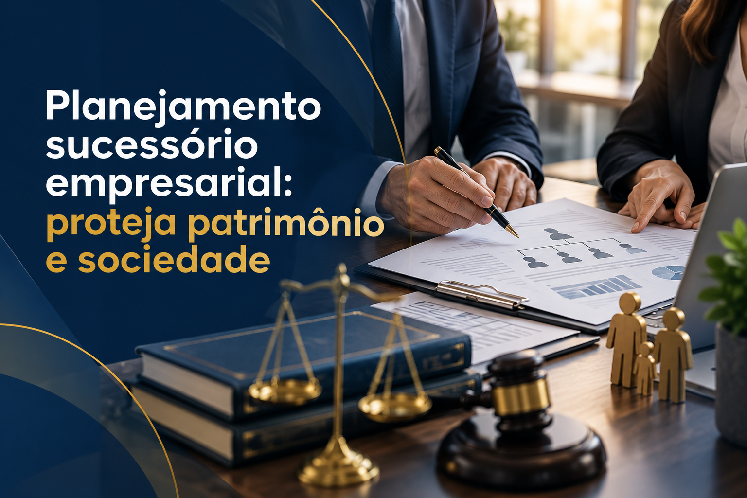 Planejamento sucessório empresarial proteja patrimônio e sociedade